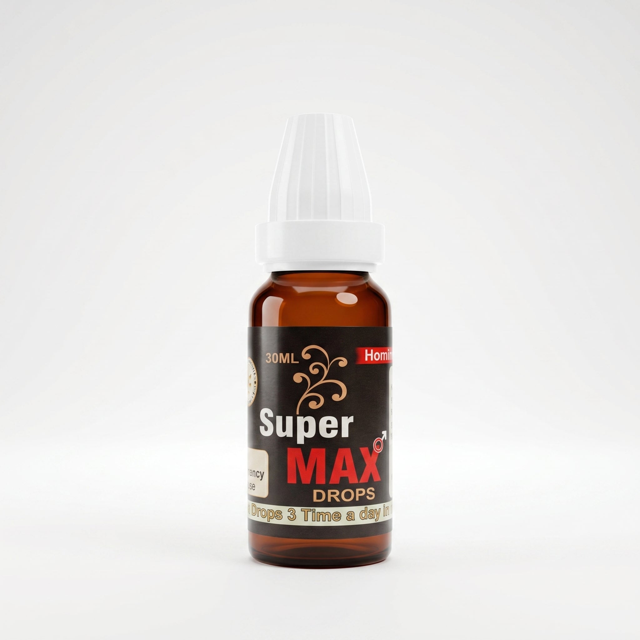 Super Max – Homeo-Herbal Male Vitality & Performance Formula